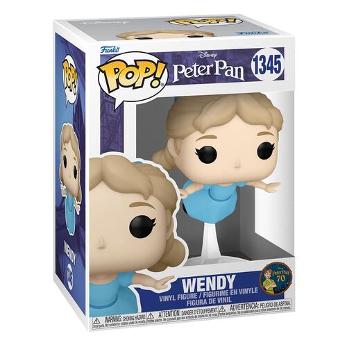 FIGURA PETER PAN 70TH ANNIVERSARY POP! DISNEY VINYL FIGURA WENDY 9 CM