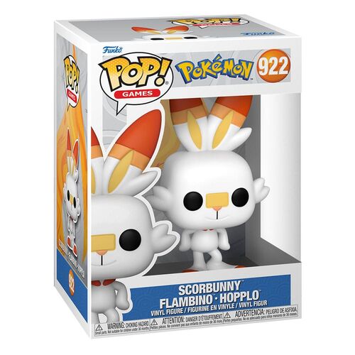 POKEMON POP! GAMES VINYL FIGURA SCORBUNNY (EMEA) 9 CM