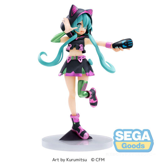 ESTATUA PVC LUMINASTA HATSUNE MIKU LIVE STAGE 18 CM HATSUNE MIKU