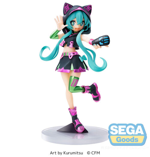 ESTATUA PVC LUMINASTA HATSUNE MIKU LIVE STAGE 18 CM HATSUNE MIKU