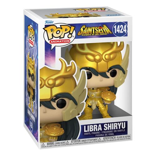 FIGURA POP! ANIMATION GOLD LIBRA SHIRYU 9 CM SAINT SEIYA