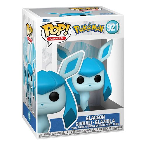 FIGURA GLACEON (EMEA) 9 CM POKEMON POP! GAMES VINYL