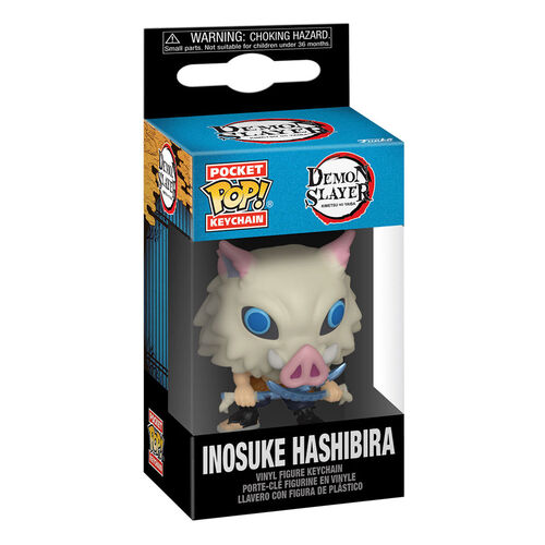 LLAVERO POCKET POP! VINYL INOSUKE 4 CM DEMON SLAYER