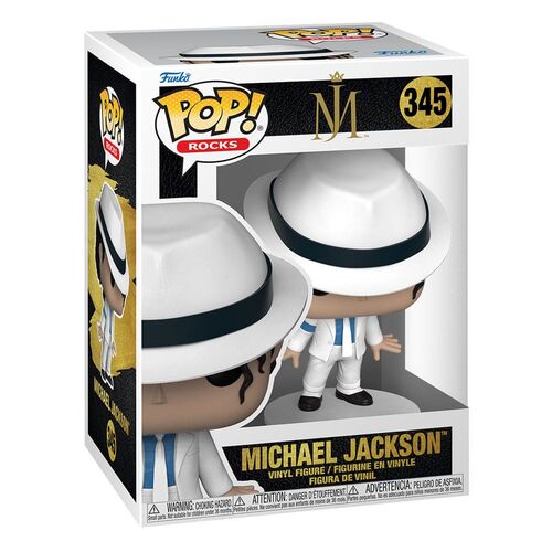 FIGURA MJ (SMOOTH CRIMINAL) 9 CM MICHAEL JACKSON POP! ROCKS VINYL