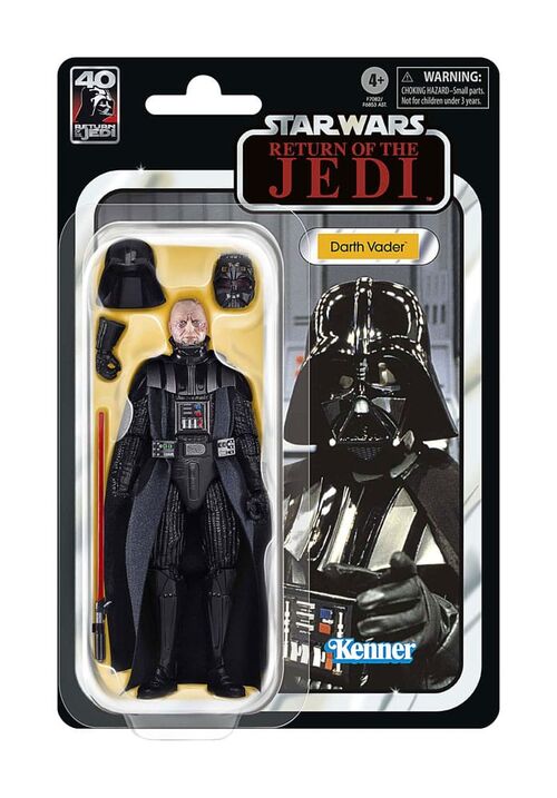 FIGURA DARTH VADER 15 CM STAR WARS EPISODE VI 40TH ANNIVERSARY BLACK SERIES