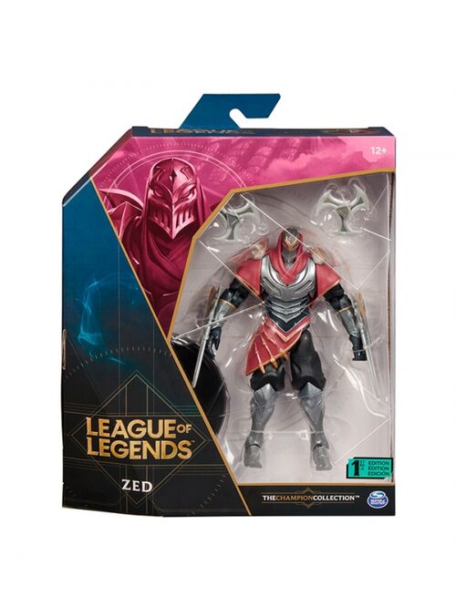 FIGURA ZED 15CM DE LEAGUE OF LEGENDS SPIN MASTER