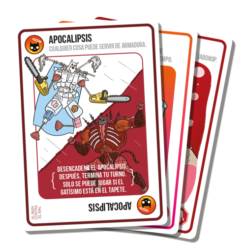 EXPLODING KITTENS EL BIEN CONTRA EL MAL