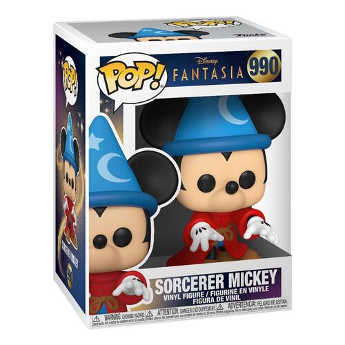 FIGURA SORCERER MICKEY 9 CM FANTASIA 80TH ANNIVERSARY POP! VINYL