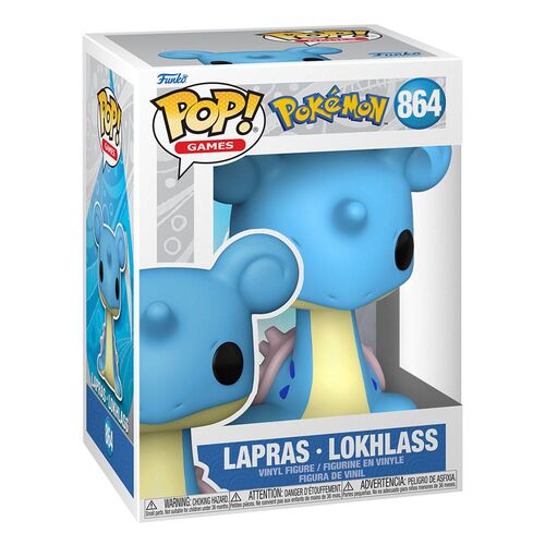 FIGURA LAPRAS (EMEA) 9 CM POKEMON POP! GAMES VINYL