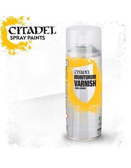 SPRAY CITADEL MUNITORUM VARNISH BARNIZ