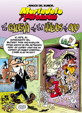 GALLINA DE LOS HUEVOS DE ORO MAGOS HUMOR MORTADELO FILE 196