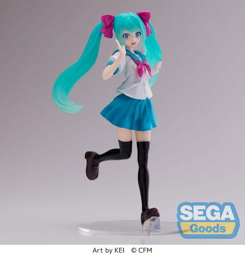 ESTATUA LUMINASTA PVC HATSUNE MIKU 16TH ANNIVERSARY KEI VER. 18 CM HATSUNE MIKU