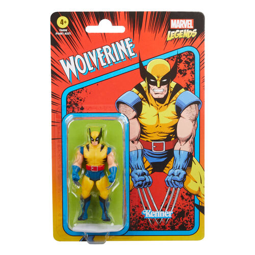 FIGURA WOLVERINE 10 CMMARVEL LEGENDS RETRO COLLECTION