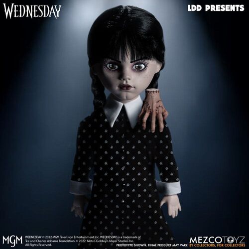 MUECO WEDNESDAY ADDAMS 25 CM WEDNESDAY LIVING DEAD DOLLS