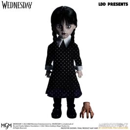 MUÑECO WEDNESDAY ADDAMS 25 CM WEDNESDAY LIVING DEAD DOLLS