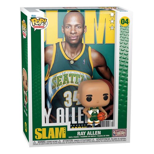 FIGURA RAY ALLEN (SLAM MAGAZIN) 9 CM NBA COVER POP! BASKETBALL VINYL