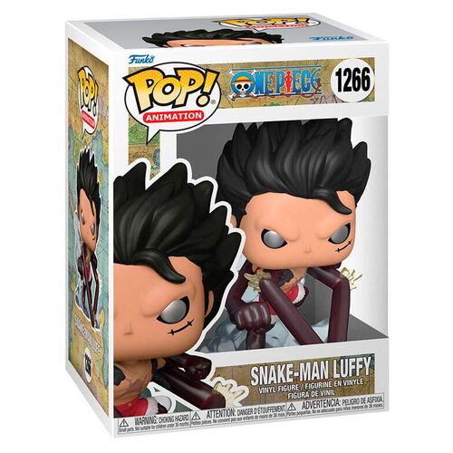 FIGURA SNAKE-MAN LUFFY 9 CM ONE PIECE POP! TELEVISION VINYL