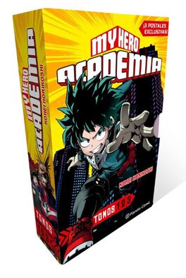 SHONEN STARTER SET MY HERO ACADEMIA Nº 1+2+3