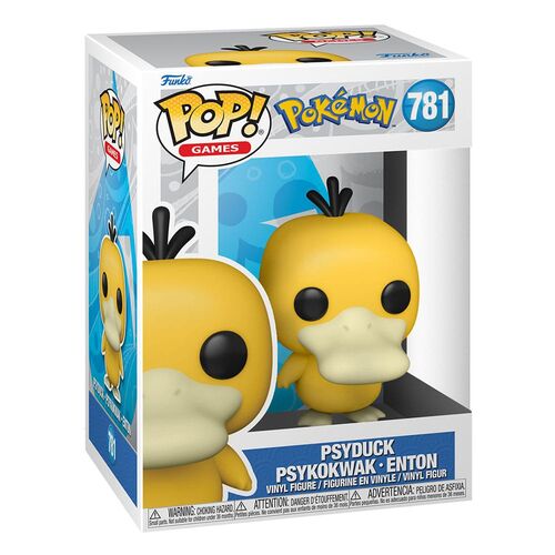 FIGURA PSYDUCK (EMEA) 9 CM POKEMON POP! GAMES VINYL