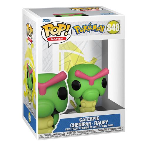 FIGURA CATERPIE 9 CM POKEMON POP! GAMES VINYL