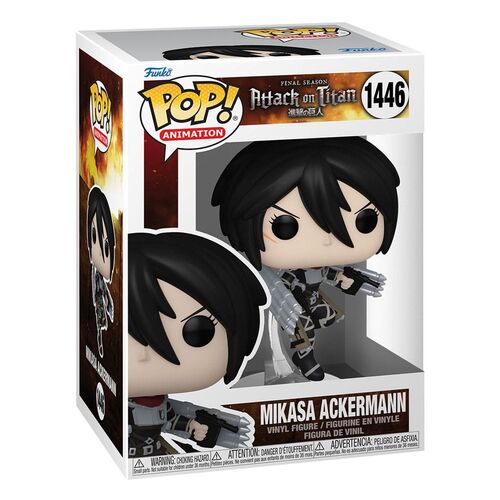 FIGURA POP! ANIMATION VINYL MIKASA ACKERMAN 9 CM ATTACK ON TITAN