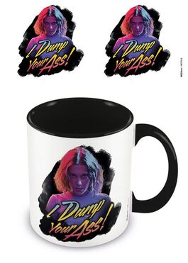 TAZA COLOURED INNER I DUMP YOUR ASS RETRO STRANGER THINGS