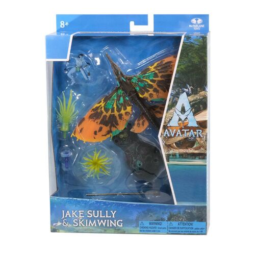 FIGURAS DELUXE LARGE JAKE SULLY & SKIMWING AVATAR: EL SENTIDO DEL AGUA