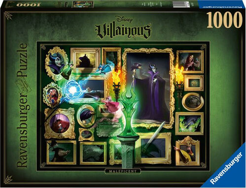 PUZZLE VILLANAS. MALEFICA