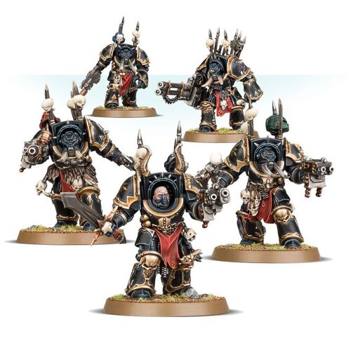 ESCUADRA DE EXTERMINADORES DEL CAOS. CHAOS SPACE MARINES