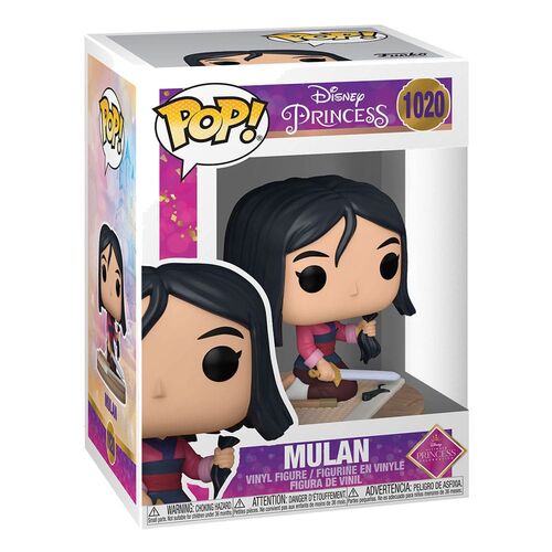 FIGURA MULAN 9 CM DISNEY: ULTIMATE PRINCESS POP! DISNEY VINYL