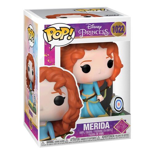 FIGURA MERIDA (BRAVE) 9 CM DISNEY: ULTIMATE PRINCESS POP! DISNEY VINYL