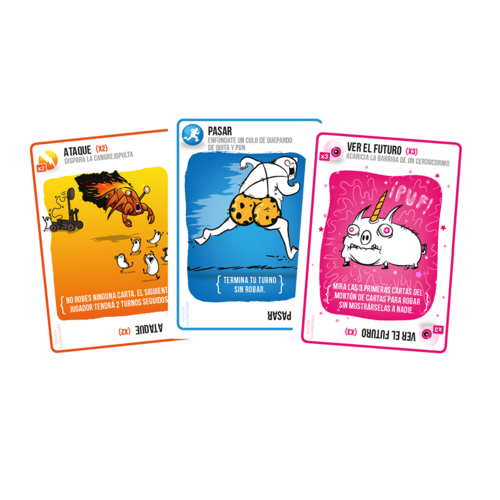 EXPLODING KITTENS EDICIN 2 JUGADORES