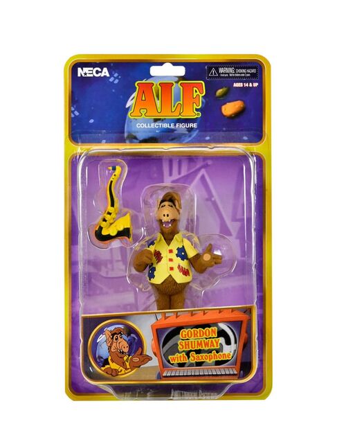 ALF FIGURA TOONY CLASSIC ALF WITH SAXOPHONE 15 CM