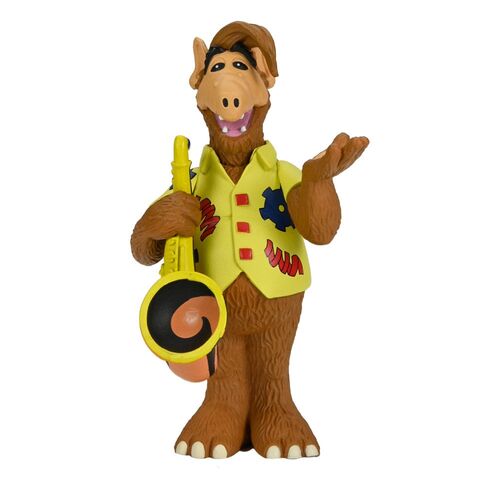 ALF FIGURA TOONY CLASSIC ALF WITH SAXOPHONE 15 CM