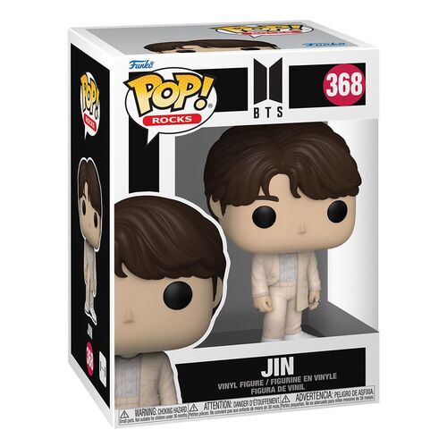 FIGURA JIN 9 CM BTS POP! ROCKS VINYL