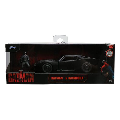 BATMAN 2022 VEHCULO 1/32 HOLLYWOOD RIDES 2022 BATMOBILE CON FIGURA