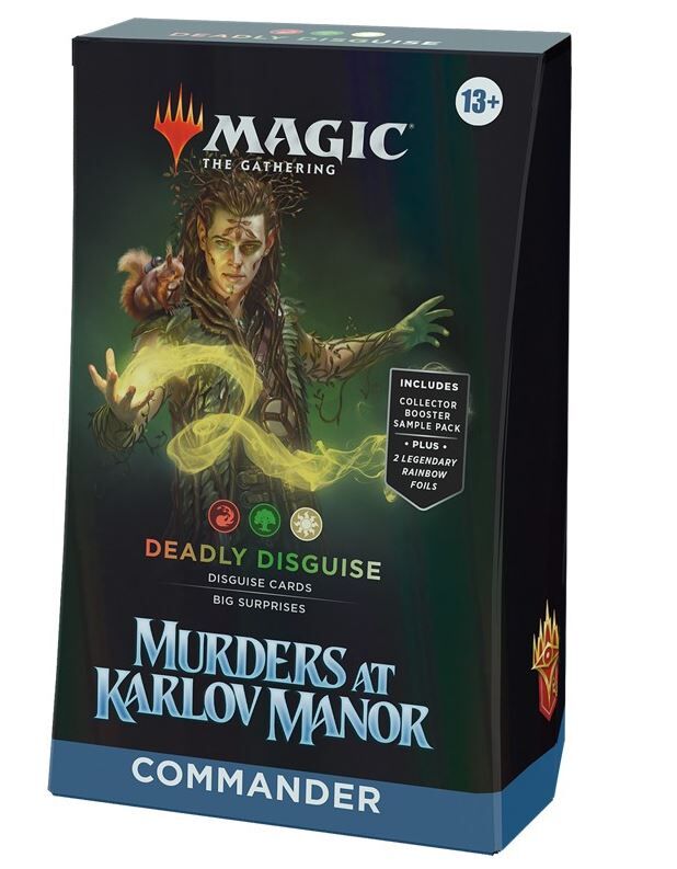MAZO COMMANDER DEADLY DISGUISE - MURDERS AT KARLOV MANOR - MAGIC THE GATHERING - (INGLÉS)