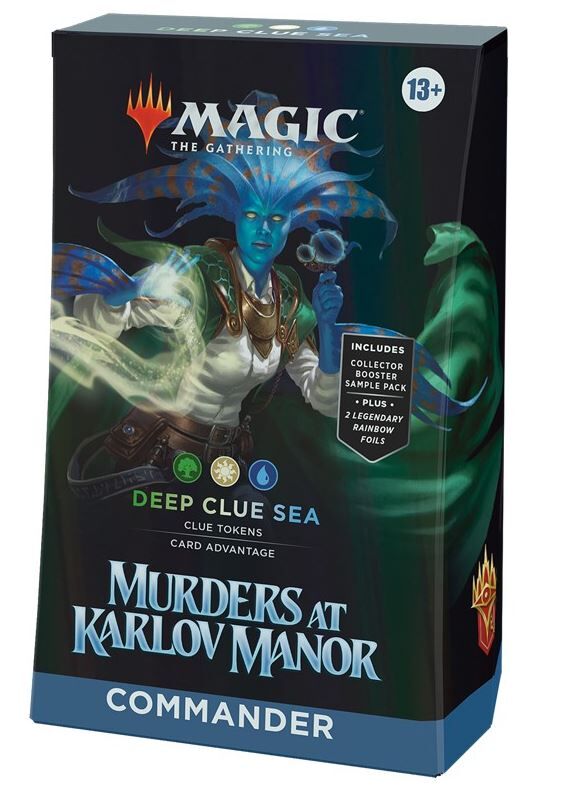 MAZO COMMANDER DEEP CLUE SEA - MURDERS AT KARLOV MANOR - MAGIC THE GATHERING - (INGLÉS)