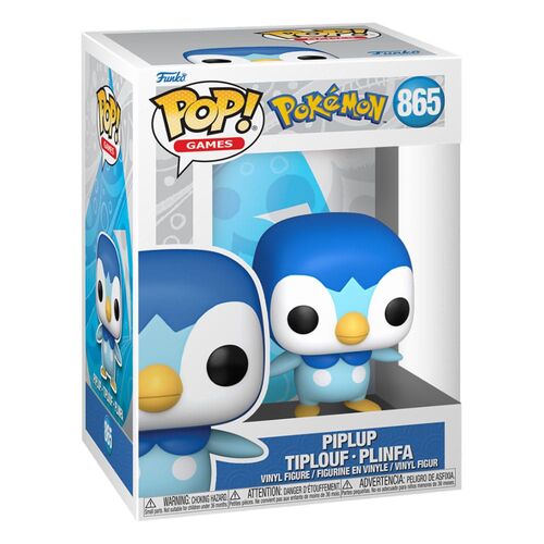 FIGURA PIPLUP (EMEA) 9 CM POKEMON POP! GAMES VINYL