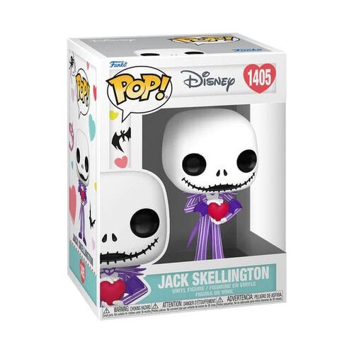 FIGURA POP! DISNEY VINYL JACK 9 CM PESADILLA ANTES DE NAVIDAD VALENTINES