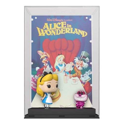 POP! MOVIE POSTER & FIGURA ALICE IN WONDERLAND 9 CM DISNEY'S 100TH ANNIVERSARY