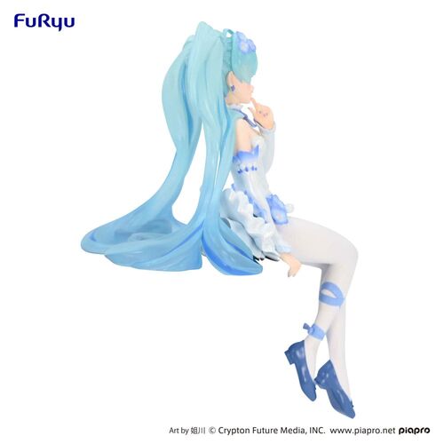 HATSUNE MIKU ESTATUA PVC NOODLE STOPPER MIKU FLOWER FAIRY NEMOPHILA 15 CM