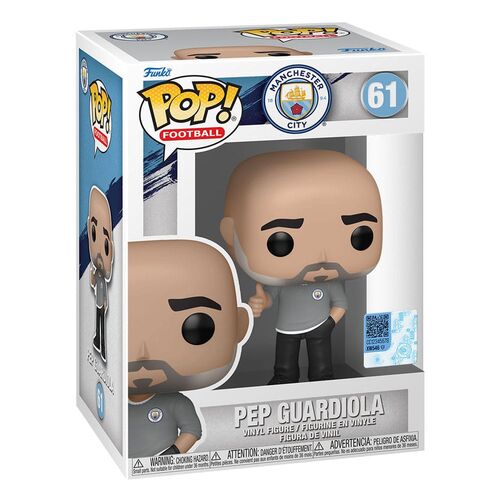 FIGURA MANCITY - PEP GUARDIOLA 9 CM EFL POP! FOOTBALL VINYL