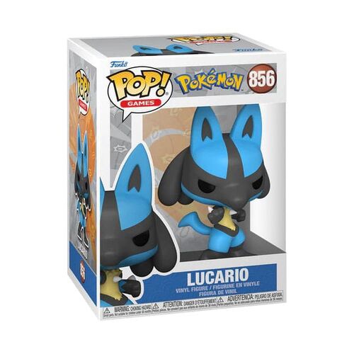 FIGURA LUCARIO(EMEA) 9 CM POKEMON POP! GAMES VINYL