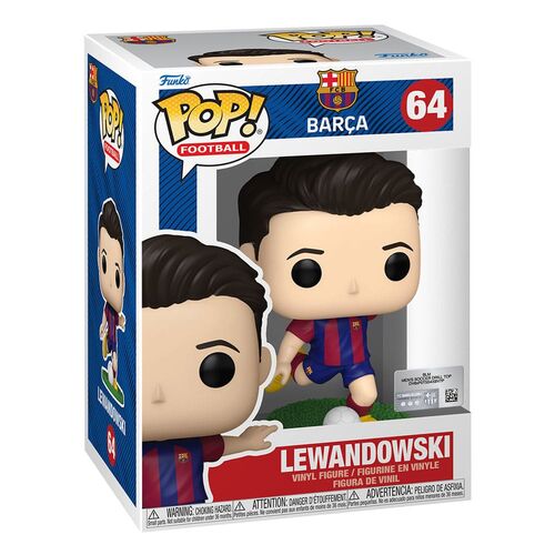 FIGURA BARCELONA - LEWANDOWSKI 9 CM EFL POP! FOOTBALL VINYL