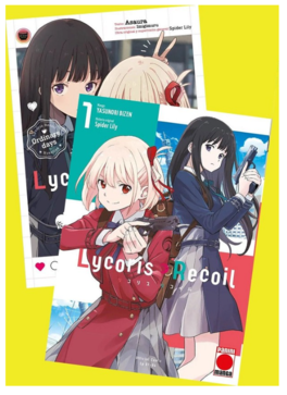 PACK LYCORIS RECOIL - NOVELA + MANGA 1 + FIGURA