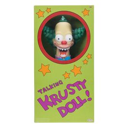 PELUCHE PARLANTE FEATURE KRUSTY 44 CM *EDICIÓN INGLÉS* LOS SIMPSON