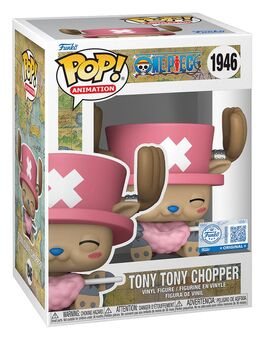FIGURA POP! ANIMATION VINYL TONY TONY CHOPPER WITH COTTON CANDY HEO EXCLUSIVE 9 CM ONE PIECE