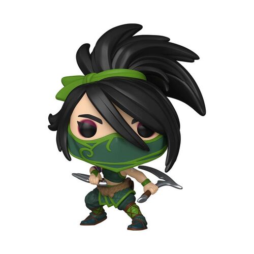 FIGURA AKALI 9 CM LEAGUE OF LEGENDS POP! GAMES VINYL