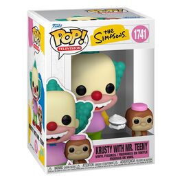 FIGURA KRUSTY&TENNY 9 CM SIMPSONS POP&BUDDY TV VINYL